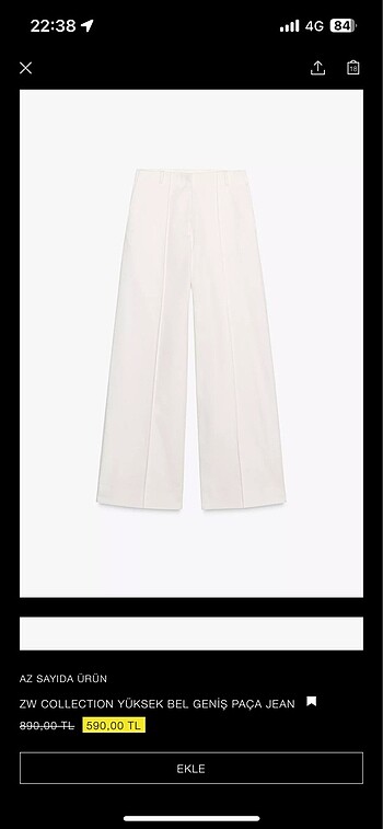 Zara Zara pantolon