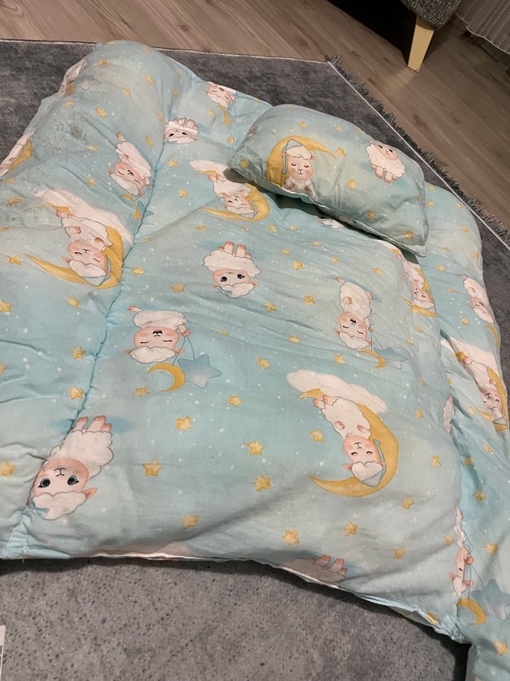 Bebek için Yumuşak Baskılı Uyku Minderi - Görsel 2