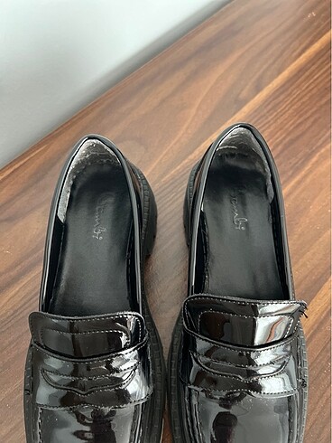 37 Beden siyah Renk Bambi rugan loafer