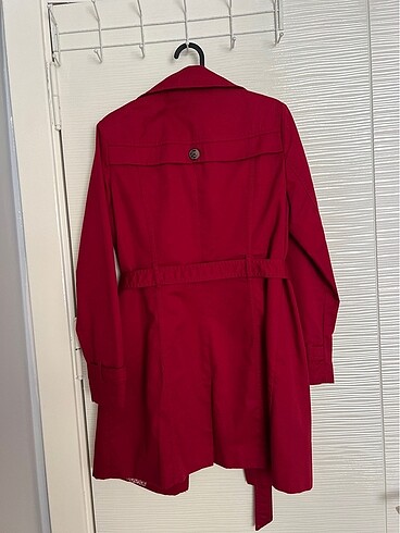 36 Beden bordo Renk Trençkot bordo