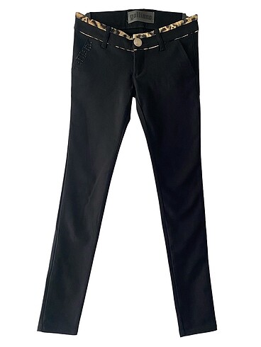John Galliano Leopar Desenli Tayt Pantolon