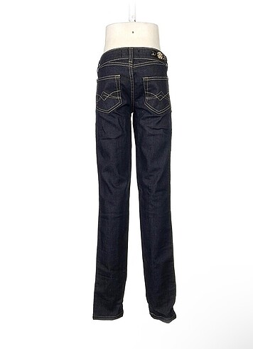 Roberto Cavalli Roberto Cavalli Koyu Lacivert Jean Kot Pantolon