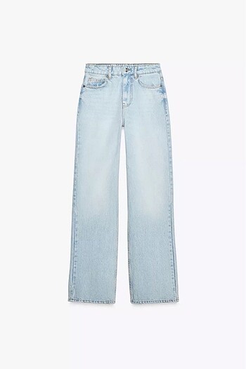 Z1975 Straight Yüksek Bel Uzun Paça Jean