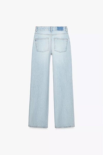 Zara Z1975 Straight Yüksek Bel Uzun Paça Jean