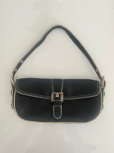 Vintage Mango Baget Kol Çanta Çantası