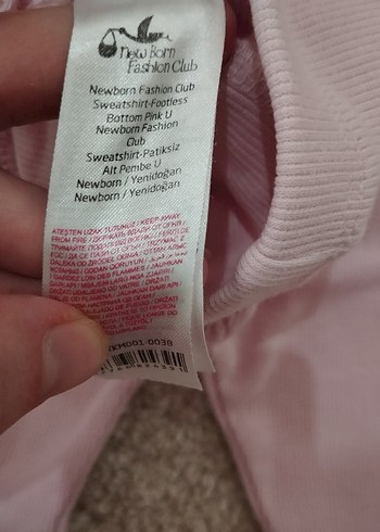 Yenidoğan Beden Pembe Bebek Kız Uzun Kollu Takım
