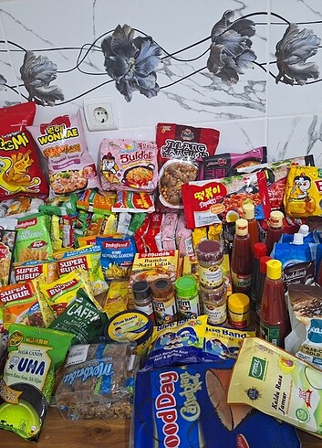 diğer Beden Endonezya baharat mie samyang marjan