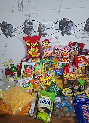 diğer Beden beyaz Renk Endonezya baharat mie samyang marjan