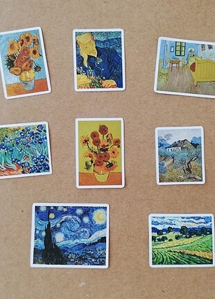 Van Gogh Sticker Seti