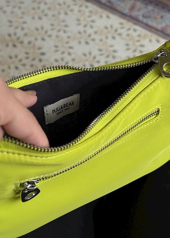 Sarı Minimalist Fermuarlı Kadın Çanta - Görsel 4