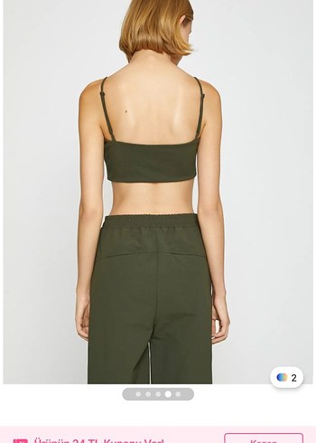 Haki Midi Normcore Atlet crop