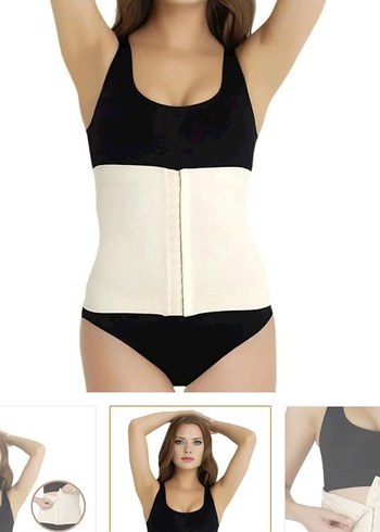 Luvmabelly Kadın Doğum Sonrası Lohusa Korse Bej - Görsel 2