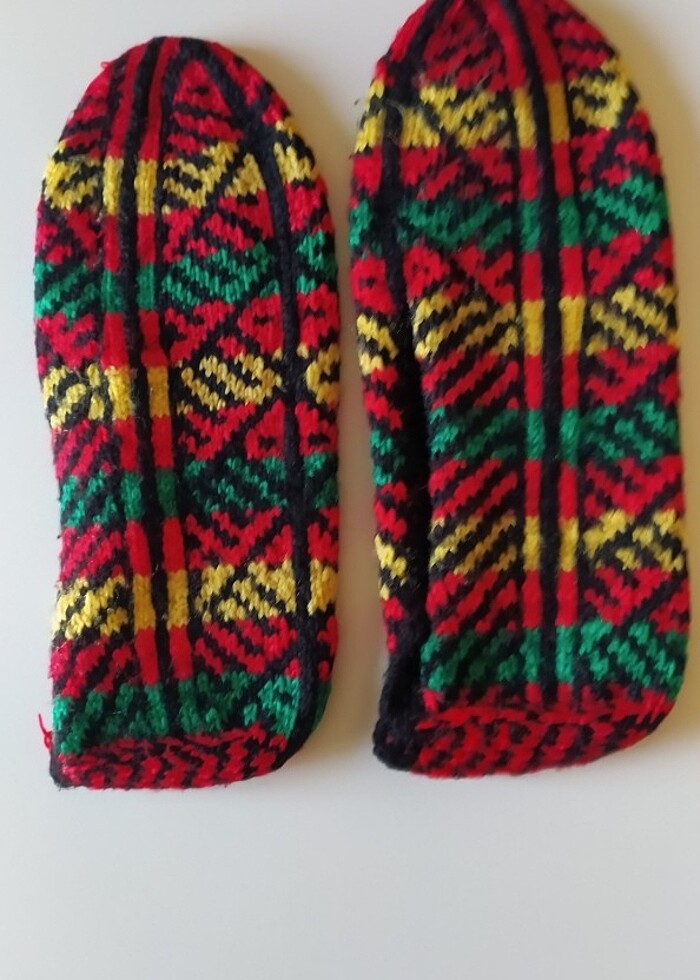 El örgüsü çeyizlik patik  - Görsel 2