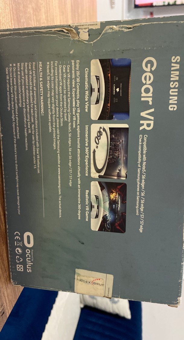 Samsung Gear VR Gri Sanal Gerçeklik Başlığı - Görsel 2