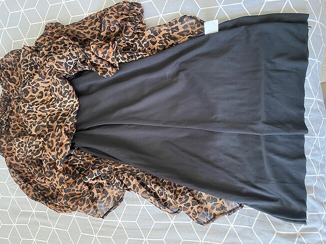 Diğer Leoparlı elbise