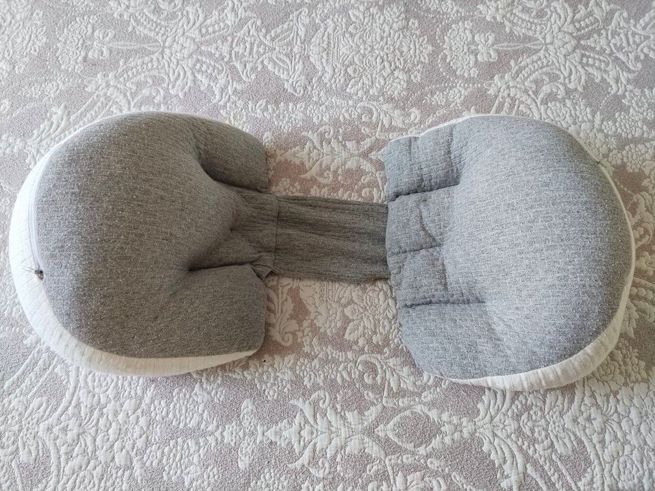 Gri Emzirme ve Hamilelik Yastığı - Görsel 2