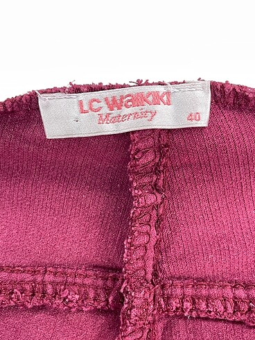 40 Beden kırmızı Renk LC Waikiki Hamile Pantolon %70 İndirimli.