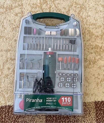 Piranha 110 parça hobi seti