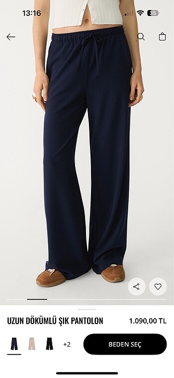 stradivarius lacivert pantolon
