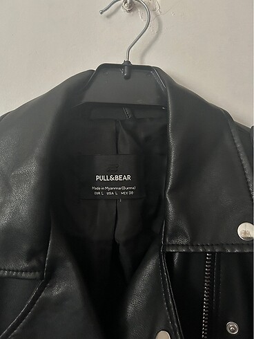 Pull and Bear pull bear deri ceket