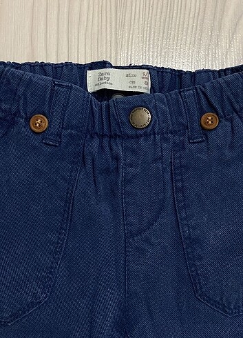 9-12 Ay Beden lacivert Renk Kot pantolon