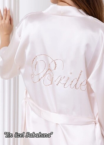 Bride sabahlik - Görsel 6