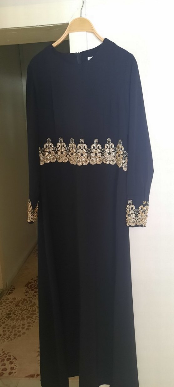 Altın Renkli Nakışlı Dantel El Zinciri - Görsel 4