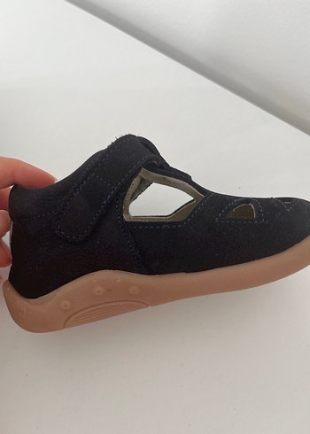 Lacivert Bebek İlk Adım Ayakkabısı - Görsel 4