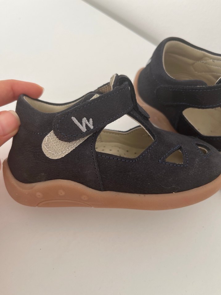 Lacivert Bebek İlk Adım Ayakkabısı - Görsel 2