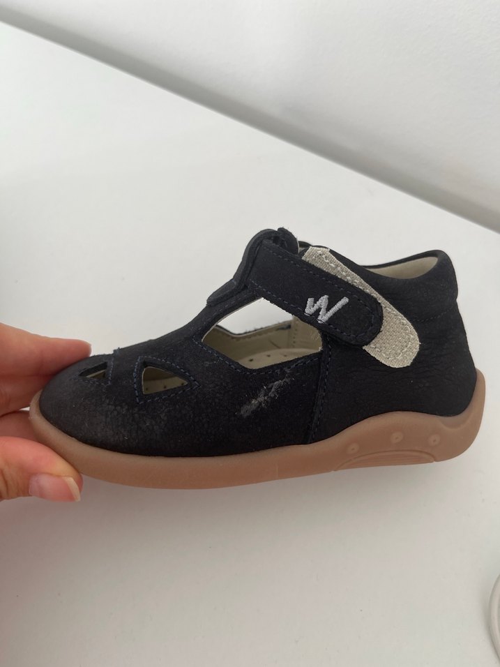 Lacivert Bebek İlk Adım Ayakkabısı - Görsel 5