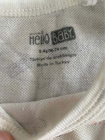 HelloBaby Erkek bebek yazlık tulum