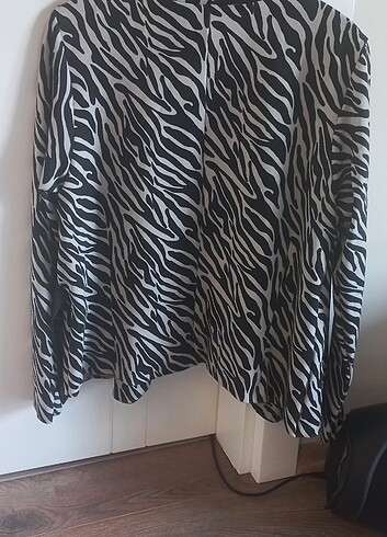 Diğer Zebra desen blazer ceket