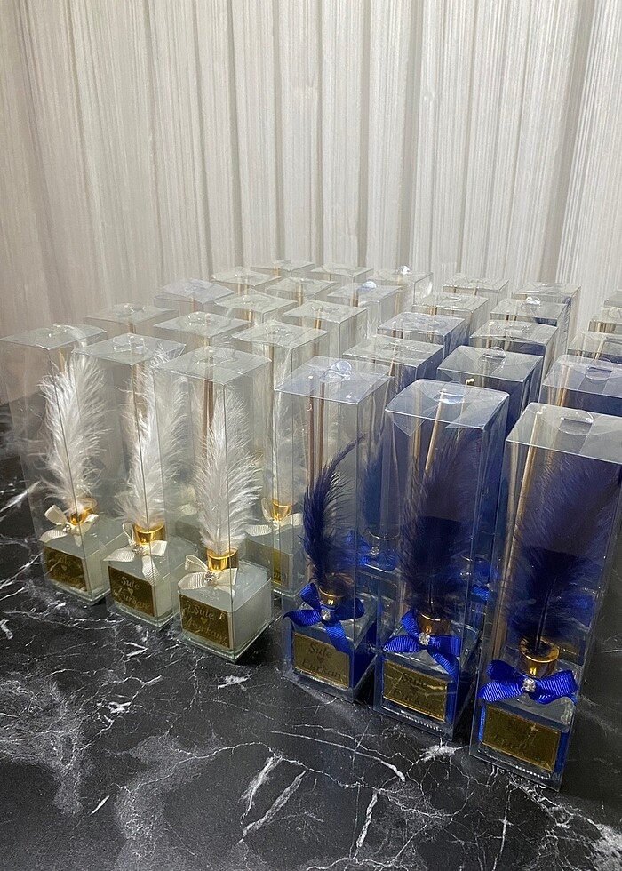 Hediyelik oda kokusu/ nişan, nikah, bebek hediyeliği - Görsel 2