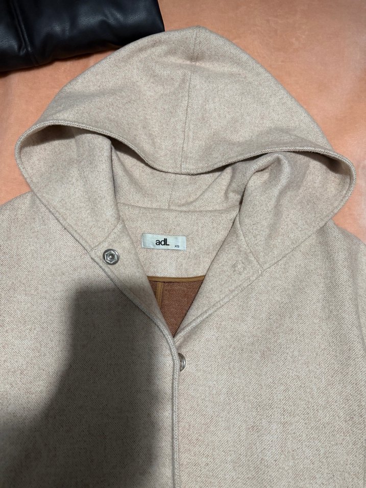 ADL Bej Midi İnce kaban - Görsel 3