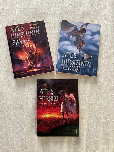 Ateş Hırsızı Kitap Serisi - Terry Deary