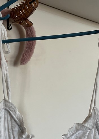 bershka ip askılı tulum - Görsel 8