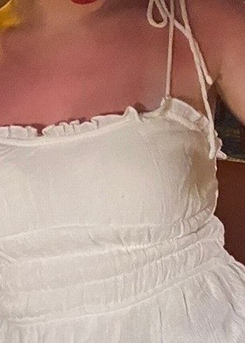 bershka ip askılı tulum - Görsel 2