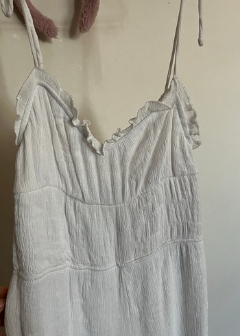 bershka ip askılı tulum - Görsel 4