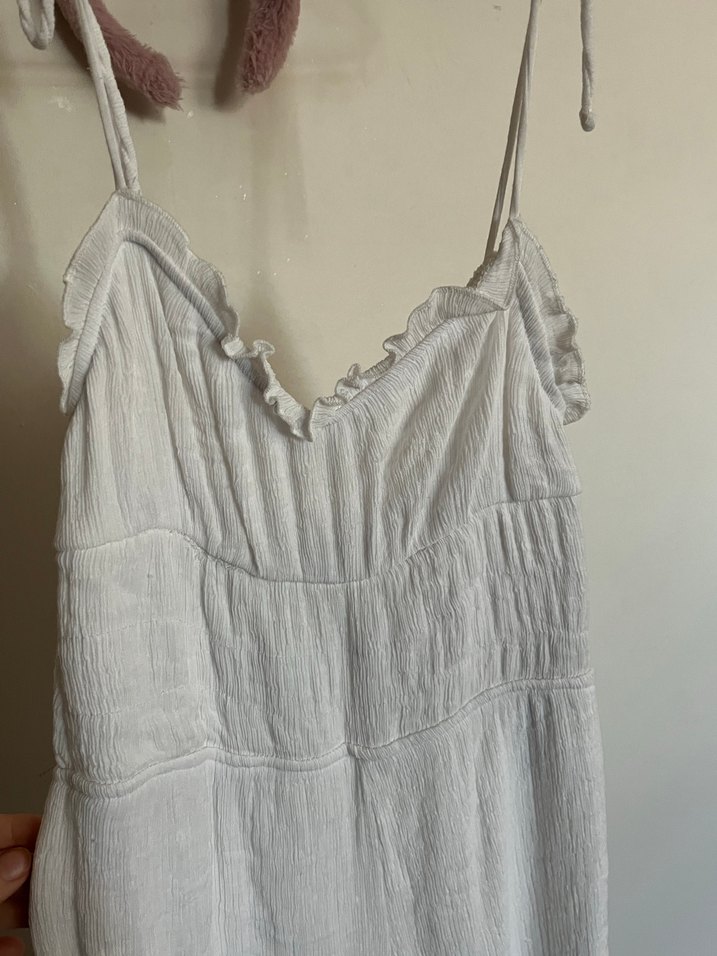 bershka ip askılı tulum - Görsel 4