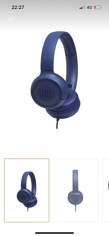 Kablolu jbl kulaklık
