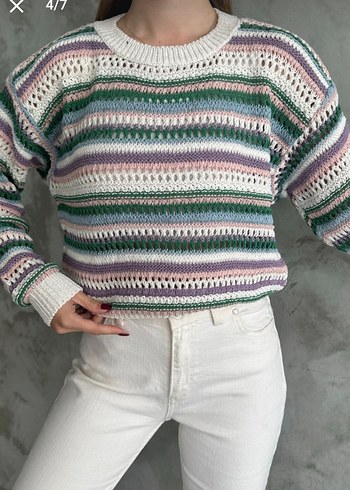 Trendyol & Milla PASTEL RENKLİ ÖRGÜ KAZAK