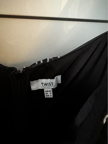34 Beden Twist Elbise