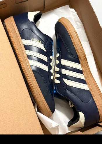 Lacivert Adidas Kadın Spor Ayakkabı - Görsel 4