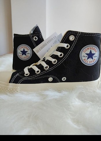 Converse Siyah Baskılı Kadın Spor Ayakkabı - Görsel 4