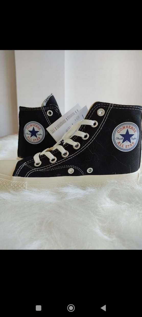 Converse Siyah Baskılı Kadın Spor Ayakkabı - Görsel 4