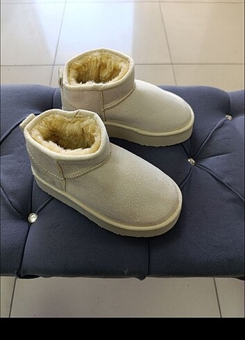 36 Beden kahverengi Renk UGG platform