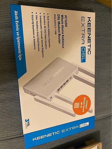 REZERVE Keenetic Extra Dsl Ac1200 Modem Router