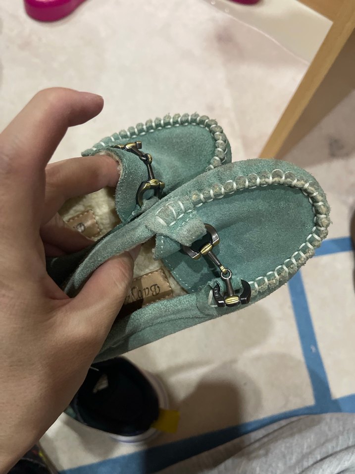 Tokalı Erkek Süet Loafer Ayakkabı - Görsel 4