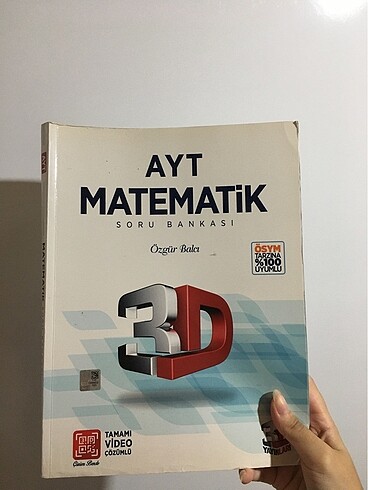 3D Ayt matematik soru bankası