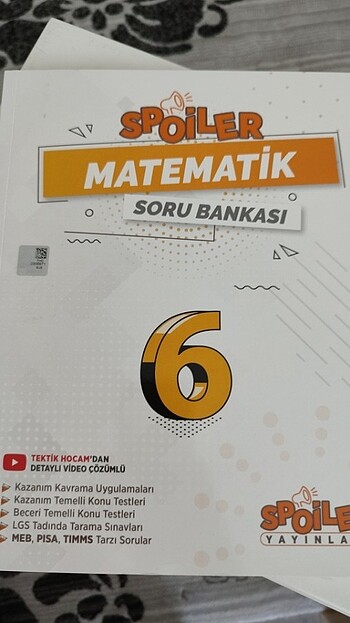 Spoiler Matematik Soru Bankası